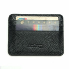 Mens Womens Pu Leather Card Slot Slim Wallet Credit Card Holder Card Case Holder