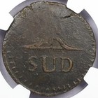 1813 Oaxaca  War Of Independence Morelos Counterstamped Sud 8 Reales - Ngc Au 55