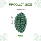 Crochet Green Leaf Green Handmade Crochet Leaves Small Applique For Diy 30pcs
