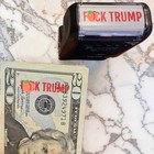 F  k Trump Currency Money Red Rubber Stamp Political Protest Anti-ice Gift