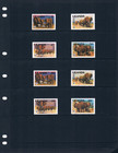  27 90 Scott Value - 1983-91 Uganda Elephants Both Sets African Cv Mnh Nh Umm
