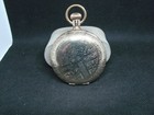Antique Hunter Pocket Watch Elgin 287 Grade 14k Gold Filled Case 55mm   Sp16