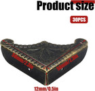 30pcs Antique Box Corner Protectors  Decorative Edge Safety Guard Cabinet Furnit