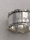Interesting Sterling Silver Napkin Ring