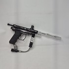 Spyder E99 Electronic Paintball Marker Black W  Silver Barrel   Drop Forward
