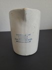 Stoneware Pitcher R m Huges   Co  Monogram Vingar Luisville Ky