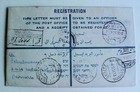 Palestine Hadar Registered Haifa B s Cairo  naples Nov 1934