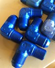 Elbow Fittings An822-8d Nos   Lot Of 10    free Shipping 