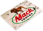 Tin Sign Mack Truck Rustic Metal D  cor Auto Shop Trucks Stop Store Garage B086
