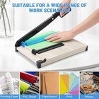 A4 Guillotine Paper Cutter  12  X 10    Paper Trimmer With Multi Sheet Capacity
