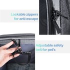 Dog Bike Basket Carrier  Pet Bicycle Front Carrier Backpack For Bike Riding