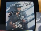 Stevie Ray Vaughan   Band Signed Promo Album Cover   Original Bogarts  0 Ticket