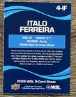 Italo Ferreira Signed   Autographed Upper Deck 2026 World Surf League Wsl Card