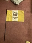 Vintage 1977 Burlington Nj Commemorative Flag 1677 maybe 300 Yr Celebration Even
