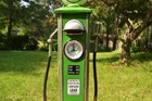 Handmade Tinplate Miniature Sinclair Gasoline Gas Pump Model   Bank - Tin - Dino