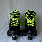 Riedell Dart Ombre Quad Roller Skates Size 7 Black green Unisex Mpn 34173