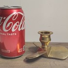 Nautical Brass Boat Propeller Candlestick Holder Boat 4 25    Beach Lighthouse