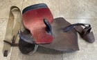 Antique Victorian Horse Side Saddle Ladies Riding Saddle W  Leather Stirrup    