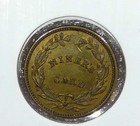 Pittsburgh Pennsylvania Civil War Token Henry Miner News Dealer F-pa765m-1b J238
