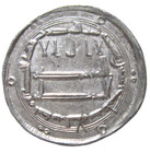 Islamic  Abbasid  Silver Dirham  Al-mahdi  Ah 158-169  Madinat Al-salam  Y 163 