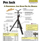  780471 St-871 Hi Pro Jack With Vee Head  28  To 49  Adjustable Height  2500 