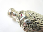 Vintage Figural Bird Scent Bottle 800 Silver