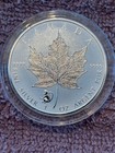 2016 1 Oz   9999 Silver Canadian Maple Leaf Monkey Privy Coin In Airtite Capsule