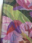 Collection D Art Printed Needlepoint Kit Tapestry Canvas 30x40 Cm Flowers