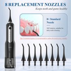 Cordless Water Flosser Dental Oral Irrigator Teeth Cleaner Floss 8 Jet Tip C10s
