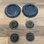 Set 6 Body Cab Mount Floor Access Hole Plugs 1987-1996 For F150 F250 F350 Oem    
