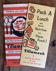 Vintage Tillamook Recipe Booklets Lot Of 2 1950s Dairy Advertising Ephemera