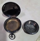 Vintage Push Button Compass Brass Pocket Style Gift