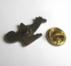 Vintage 1980s Girl Scout Camp Edith Macy Pin Bronze Lamp Knowledge Closed Handle