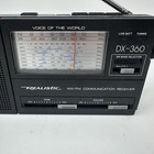 Realistic Dx-360 Am fm Lw Shortwave Radio Receiver Voice Of The World Tested