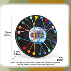 1pc Rope Untangling Puzzle Game Logic Challenge Educational Kids Toy - New