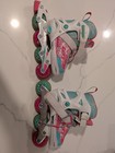 Roller Derby Kids Inline Skates Pink Blue Adjustable Size Youth Youth Size 11-1