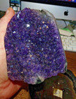 Large Amethyst  Crystal Cluster Cathedral Geode From Uruguay   