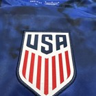 Nike Usa 2022 Away Soccer Jersey Size Medium Long Sleeve Blue Usmnt Dn0671-452