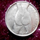 Vintage Adult Flip Token Coin Heads I Win Tails You Lose Nudie