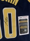 Jsa Coa Bennedict Mathurin Signed Autographed Indiana Pacers Nba Finals Jersey L