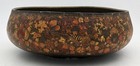 Indian Kashmir Large Hand Painted Lacquer Bowl C1900