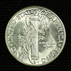 Mercury Silver Dime  1944 P  Choice Brilliant Uncirculated  Lot  9049-90-034