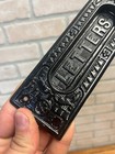Vintage Mail Delivery Slot Door Mailbox Eastlake Victorian Cast Iron Metal