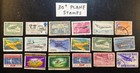 30  Air Travel Stamps   Airplanes  Jets  Flying  Ww Transportation  lot 388 