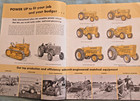 Vintage International Industrial Tractor Brochure And Matched Equipment Ih