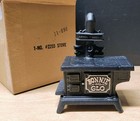Bonnie Glo Cast Iron Miniature Stove With Original Box Vintage Collectible Black