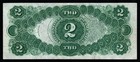 1917  2 Large Size Beautiful Au Legal Tender United States Note 