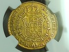 Scarce 1801 Fa Over 1791 Spanish Gold 2 Escudos - Madrid- Ngc Vf 30