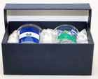 El Salvador Souvenir Boxed Shot Glass Set  set Of 2 