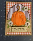 Pumpkin Fall Birthday Halloween Thanksgiving Card Kit Made With Some Stampin Up 